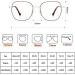 Riccie Ultra-Light Titanium Reading Glasses for Women - Anti-Blue Light HD Multifocal Aspherical Lenses (Dioptria +1.0 to +3.0) - Stylish & Comfortable - Buy Online on GoSupps.com