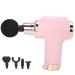 Relaxation massager muscle massager ABS for the waist for the back (chubby girl-pink)