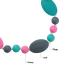 Sensory Chew Necklace for Kids Girls -Designed for Autism  ADHD  Oral Motor Kids- Baby Teether Necklace -Oral Sensory Chew Toys (Pink and Blue) - Buy Online on GoSupps.com