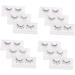 minkissy 12 Pairs Sequin False Eyelashes Pride Outfit Natural False Lashes Cosplay Colored Eyelashes Color Lashes Fake Lashes Natural Pride Makeup Imitation Miss Flash Flower Stickers - Buy Online on GoSupps.com