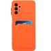 Tivenfezk Nadoli Orange Silicone Case for Samsung Galaxy A73 5G - Ultra Thin Shockproof Scratch-Resistant Wallet TPU Cover with Credit Card Holder - Buy Online on GoSupps.com