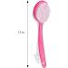 DecorRack Long Handle Bath Brushes for Exfoliating Body, Back, and Feet - 2 Pack, Random Colors | Bath and Shower Scrubber - Buy Online on GoSupps.com