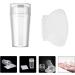 Lurrose Manicure Tools Set - Clear Nail Stamper & Silicone Nail Art Printer - Perfect for Girls - 2-Part Nail Stamping Tool - Buy Online on GoSupps.com