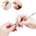 Cuticle Skin and Polish Soak off UV Gel Remover Nai cuticle Pusher Remover Scraper Manicure Dual Kit Stainless Steel - Buy Online on GoSupps.com