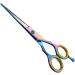 Hairdressing Scissors - Multicolor Hair Scissors Stainless Steel Barber Scissors and Razor Blade Hairdressers Scissors UK for Salons Barbers Women - Buy Online on GoSupps.com