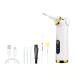 Multi-functional Electric Ear Wax Removal Tool Ear Cleaning Kit - Drying Ear Canal&Massaging Ear for Adults and Children (White)
