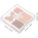 Baluue 3pcs Eyeshadow Palettes Pink Plastic Eye Makeup Plate Eye Shadow Palette Eye Shadow 6.50X6.50X1.00CMx3pcs Multix3pcs - Buy Online on GoSupps.com