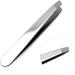 Professional Stainless Steel Tweezers Set for Eyebrows & Facial Hair Removal - Precision Tool for Ingrown Hair & Splinters - Buy Online on GoSupps.com