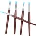 5 Dental Silicone Pens with Wooden Handles - Blue Head Sculpture Tools for Teeth & Manicure | Carving & Shaping Essentials - Buy Online on GoSupps.com