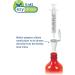 Ezy Dose Kids Baby Oral Syringe & Dispenser - 10 mL Liquid Medicine Tool with Bottle Adapter - Buy Online on GoSupps.com