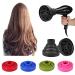 Foldable hair dryer diffuser for curly hairstyles wavy hair hair dryer hair blower diffusor cover hairstyle tool for quick dry and gain volume without frizz