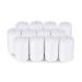 Simthread All Purposes Cotton Quilting Thread 50s/3 Thread for Piecing Sewing etc - 550 Yards Each (12 White)