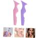 MAGICLULU 4 Pcs Silicone Beauty Ruler Eyelash Separator Tool Makeup Applicator Tools Cosmetic Silicone Strap 15X4.15CMx2pcs Assorted Colorx2pcs - Buy Online on GoSupps.com