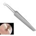 Curved Blackhead Tweezers | Stainless Steel Pimple Remover | ghfashion Beauty Tools for Flawless Skin - Buy Online on GoSupps.com