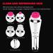 RIYAN 4 in 1 Cleansing Brush Exfoliating Cleaner Brush with 4 Brush for Exfoliating Massaging Remove Blackhead - Buy Online on GoSupps.com