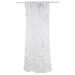 Window curtain noise insulation multifunctional fine silk curtains windproof soft and durable for living room and bedroom (silver)