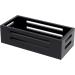 Black Decor Box: Toilet Tank Topper Wood Basket for Back of Toilet Storage - Buy Online on GoSupps.com