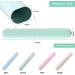 Huyiwei 4-Piece Toothbrush Set | Wheat-Colored Travel Covers | Ideal for Daily Use & Long-Distance Trips | Maintain Tooth Whiteness - Buy Online on GoSupps.com
