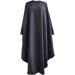 Buy Salon Hair Cutting Cape - Stylish Polyester Pongee Hairdresser Cape for Family & Daily Trimming Complex Styling in Black - Buy Online on GoSupps.com