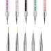 Nail Design Brushes Set - 5 Pcs Nail Liner, Painting, Dotting Pen | Nail Art Design Tools - Buy Online on GoSupps.com