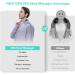 SKG Cordless Neck Massager with Heat & Vibration | G7 PRO Portable Electric Cervical Massager | Pain Relief for Women & Men - Silver Grey - Buy Online on GoSupps.com