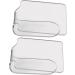 2 pi ces Palette de Maquillage pour Ongles Transparente Acrylique Palette de M lange Portable Ergonomique avec Poign e Incurv e Outil Cosm tique R utilisable pour Fond de Teint et - Buy Online on GoSupps.com
