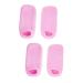 POPETPOP Moisture Socks 2 Pairs Gel Dry Feet Socks Dry Heel Spa Socks Cracked Foot Lotion Socks Dry Heel Oil Socks Gel Socks Moisturizing Foot Wear Moisturiser Pink Miss Essential Oil