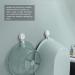 HONMEET Suction Cup Hook Coat Hook Key Holder for Wall Traceless Hooks Bathroom Hooks Bathroom Wash Pot Lid Holder Plastic Sucker Pads Storage Hooks Punch- Hook Tub White Washbasin Abs - Buy Online on GoSupps.com