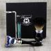 Shop Haryali London Black Luxury Men's Shaving Set 5 Edge Razor Brush Stand & Alum Pencil | International Shipping Available - Buy Online on GoSupps.com