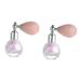 FOMIYES 2pcs High Gloss Dusting Body Powder Glow Balloons Glitter Highlighters Hair Body Spray Glitter Body Glitter Spray Glitter Body Spray for Women Body Highlighter Powder Purple Miss 7.5x7cm x2pcs Purplex2pcs