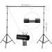 Adjustable 2.6x3m Background Stand Kit with Carry Bag - Removable Support for Hanging Background Cloth - SH 8.5x10ft/2.6x3m - Buy Online on GoSupps.com