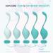 Kegel Balls for Women | Pelvic Floor Strengthening Set - Improve Intimate Health | Aquamarine - Buy Online on GoSupps.com