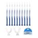 Teeth Whitening Kit Tooth Whitener Gel Bleach White Dental System Professional Dental System for at Home Use (10 x Gels Syringes 44%) Set B