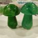 Crystal Rough Home Decoration Natural Green Fluorite Quartz Mushroom Skull Hand Carved Crystal s