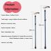 Forearm Crutch/Cane Folding Crutches for Adults Multifunction Crutch 5 Steps Height Adjustable Non Skid Rubber Tips That Acts As A Extra Balance Strong Performance Cane. (1 Pcs) Journey 2 Pcs - Buy Online on GoSupps.com