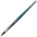 PANA Pure Kolinsky Hair Acrylic Nail Brush - Size 8 Teal Wood Handle - Buy Online on GoSupps.com