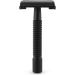 Guardenza Double-Edge Safety Razor Butterfly | Classic Matt Black Barber Razor with Blades | Premium Shaving Experience - Buy Online on GoSupps.com
