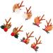 Beavorty 12 Pairs girls headbands babygirls' clothes girls christmas hairpiece Xmas deer hair clip Santa Hat Hair Clip Christmas Hair Clip Hairpin Bang Clips headgear hair accessories - Buy Online on GoSupps.com