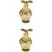 BOKIOESDE 2 Set of Dragonfly Perfume Bottle Refillable And Eco-friendly Elegant And Beautiful Gifts Decorative Perfume Bottle Easy To Clean green green 2Set - Buy Online on GoSupps.com