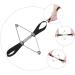 FOMIYES Flex Belt Hammertoe Splint & Bunion Realignment Strap - Black 20.5x15cm - Buy Online on GoSupps.com