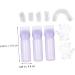 Angoily Hair Care Tools 1 Set Hair Color Kit & Accessories Plastic Purple Hair Dye Portable Hair Coloring Tools - Buy Online on GoSupps.com