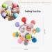 Soft Silicone Teething Ball Toys | Sensory Teether Balls for Baby Boys & Girls 0-18 Months | Colorful Grasping Activities and Rattle | Perfect Baby Gift - Buy Online on GoSupps.com