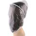 SelfTek 2 Pcs Rain Bonnet with Visor - Waterproof Clear Plastic Rain Hats for Women Lady, White - Buy Online on GoSupps.com