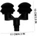 Beavorty 9-Piece Massage Head Set | Percussion Attachments for Athletes & Pain Relief | Fitness Massage Device - Buy Online on GoSupps.com