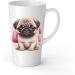 White Ceramic Baby Carlin Mug - Large 483 ml Perfect for Hot Chocolate or Milk Fun and Easy to Use - Buy Online on GoSupps.com