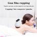 Samnuerly Electric Gua Sha Massager & Cupping Therapy Tool - Handheld Physiotherapy Device for Detox & Acupuncture - Blue - Buy Online on GoSupps.com