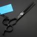Hair Cutting Scissors 6 Inch Japan 440c Steel Rose Black Hair Scissors Haircut Thinning Barber Tools Cutting Shears Hairdresser Scissors Set - Buy Online on GoSupps.com