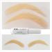 XXL Lashes Handmade Semi-Permanent Artificial Eyebrows - Natural Look with Skin Adhesive - Ideal for Sparse or Missing Eyebrows - Blonde - Buy Online on GoSupps.com