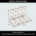 Buy Bavooty Foam Line Winder 16PC Fishing Cord Coils & Storage Box | Premium Fishing Equipment for International Shipping - Buy Online on GoSupps.com
