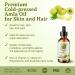 Bella Terra Oils - Organic Amla Oil 8 oz - Harvested from Bitter Organic Amlas Famed for its Vitamin C&E & Omega-6&9 Cold-Pressed Elixir for Skin 8 Fl Oz (Pack of 1) - Buy Online on GoSupps.com